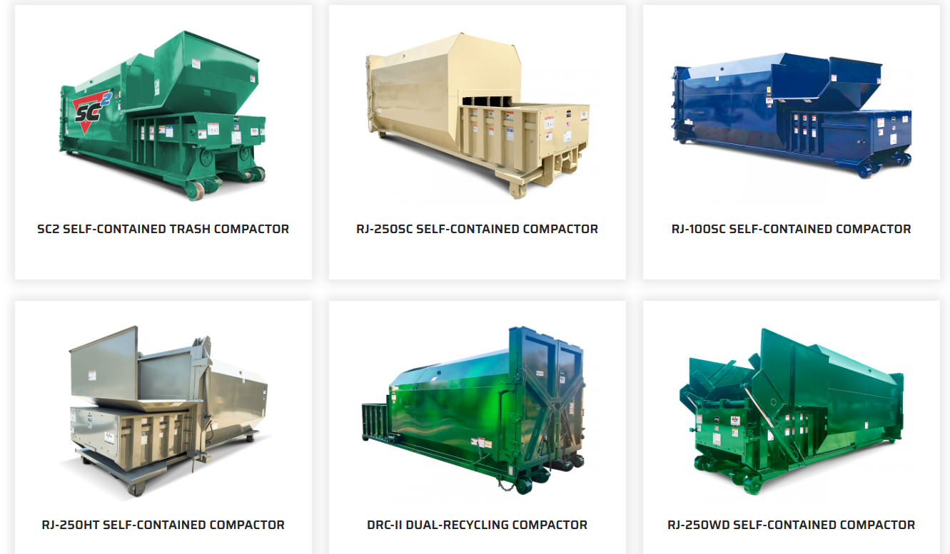 Self-contained compactors